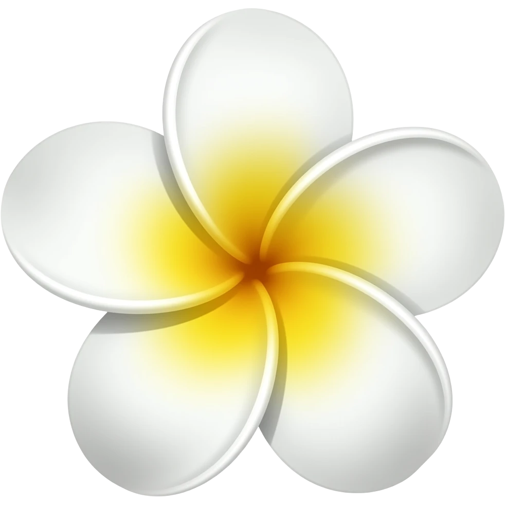 Flower white tropical emoji