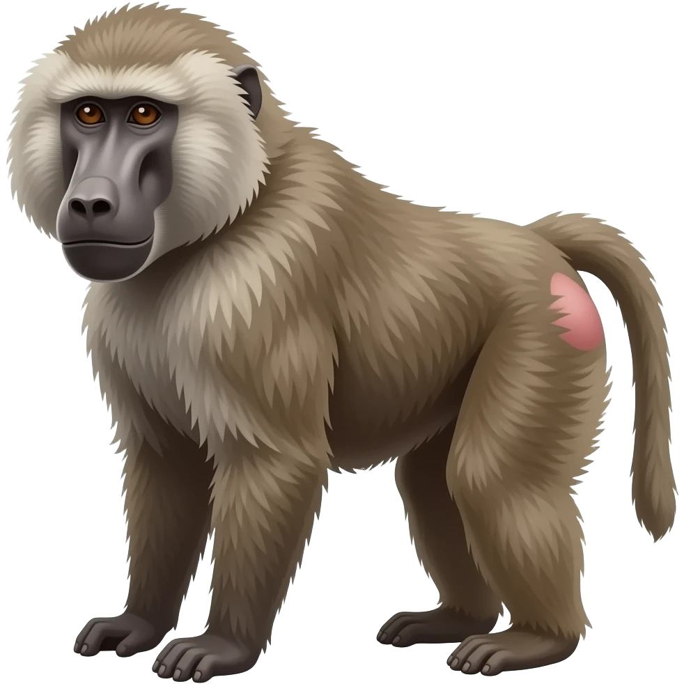 Baboon emoji