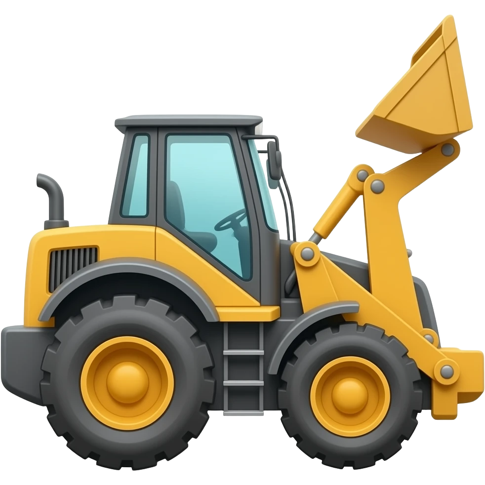 Wheel loader emoji