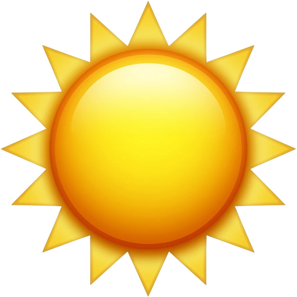 sun emoji