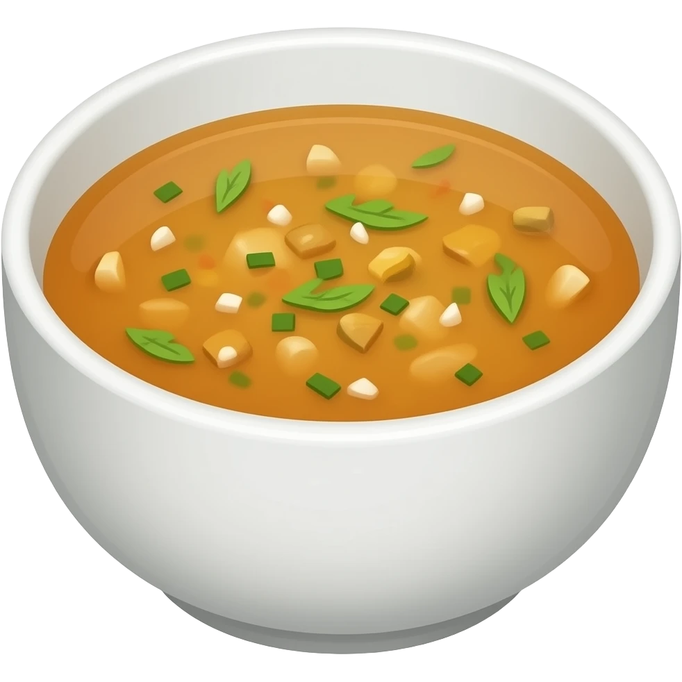 bowl of soup emoji