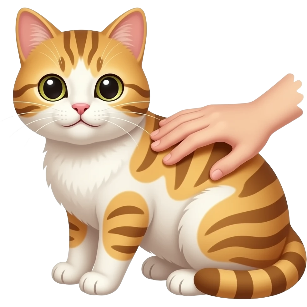 고양이 쓰다듬기 emoji