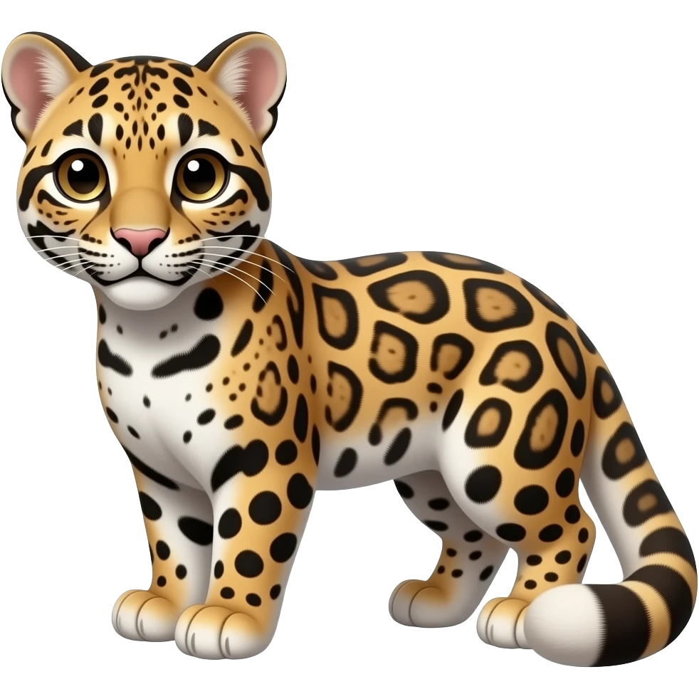 Clouded leopard emoji