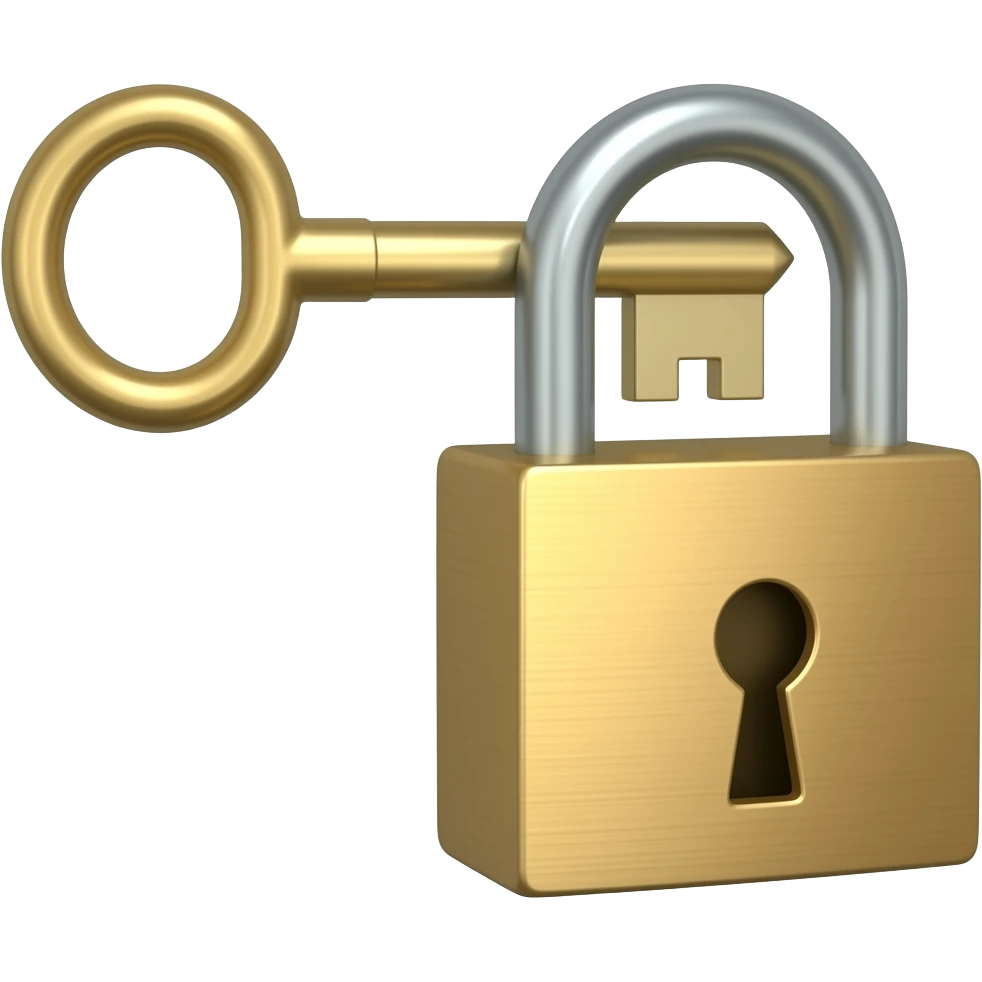 Unlock emoji