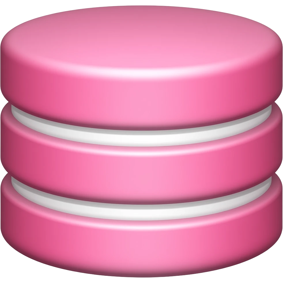 pink database emoji