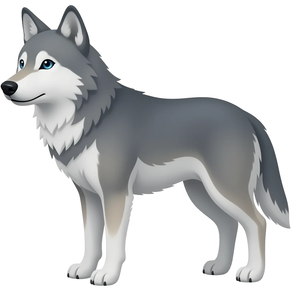 wolf emoji
