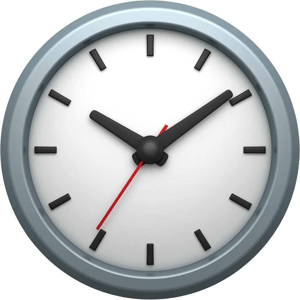 clock emoji