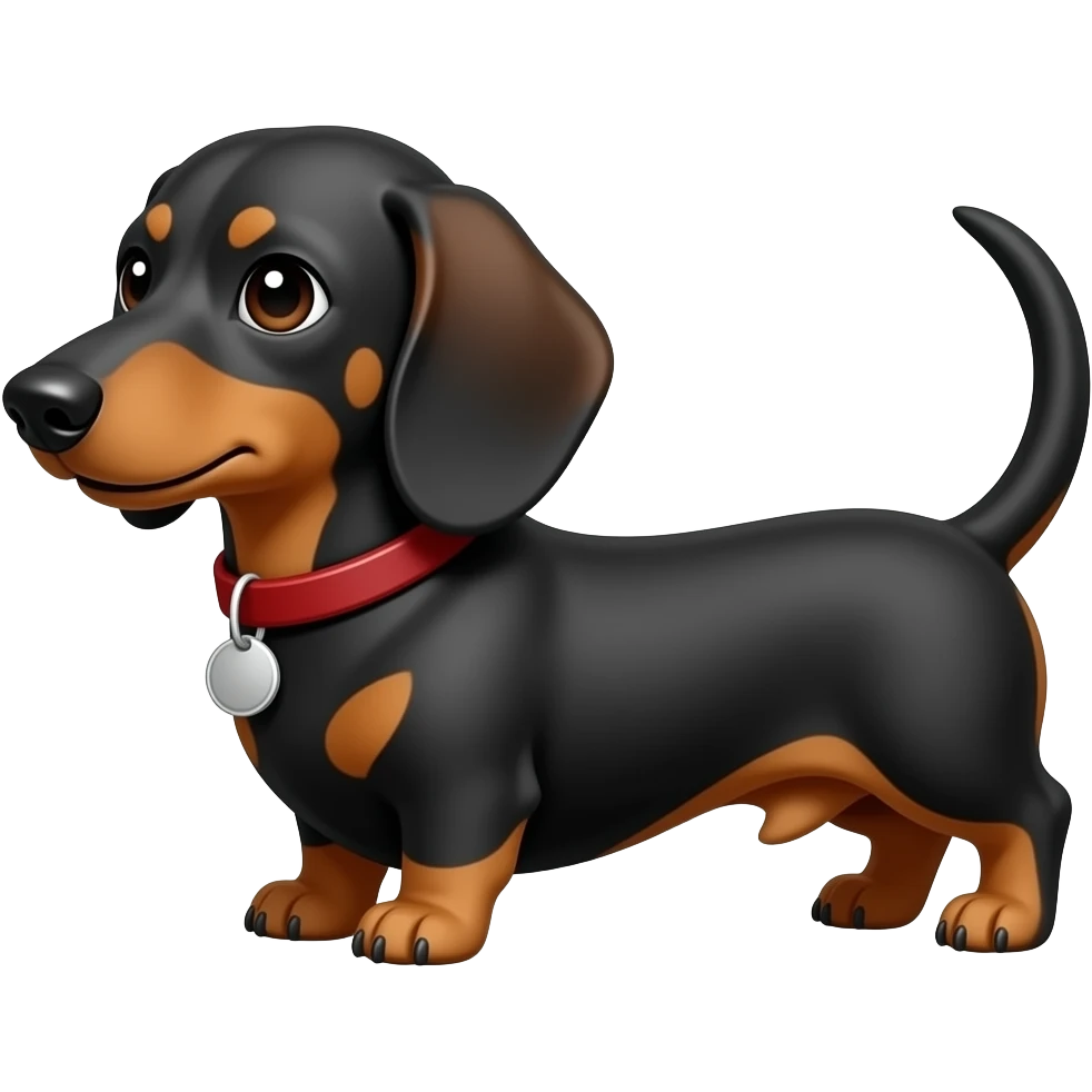 dog dachshund emoji