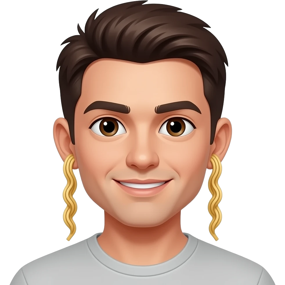 вешают лапшу на уши emoji