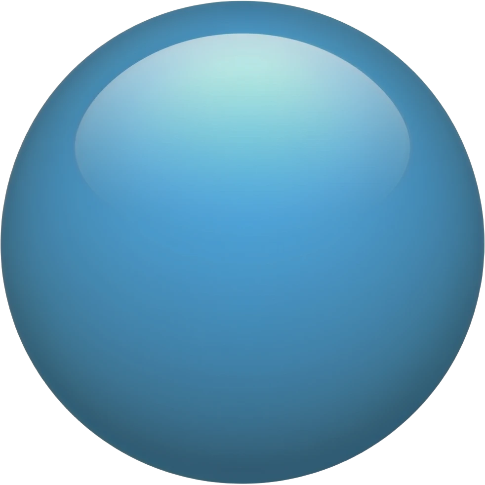 Blue emoji