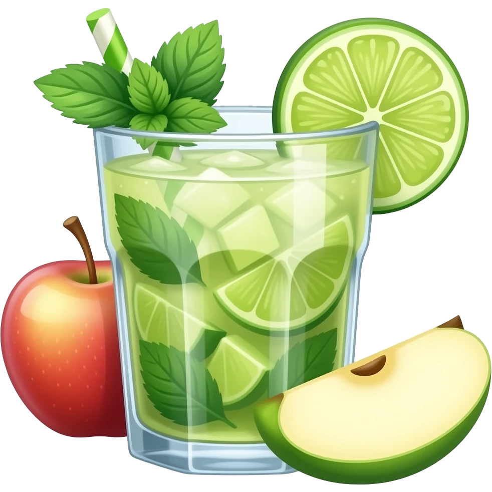 Apple Daiquiri Smoothie emoji