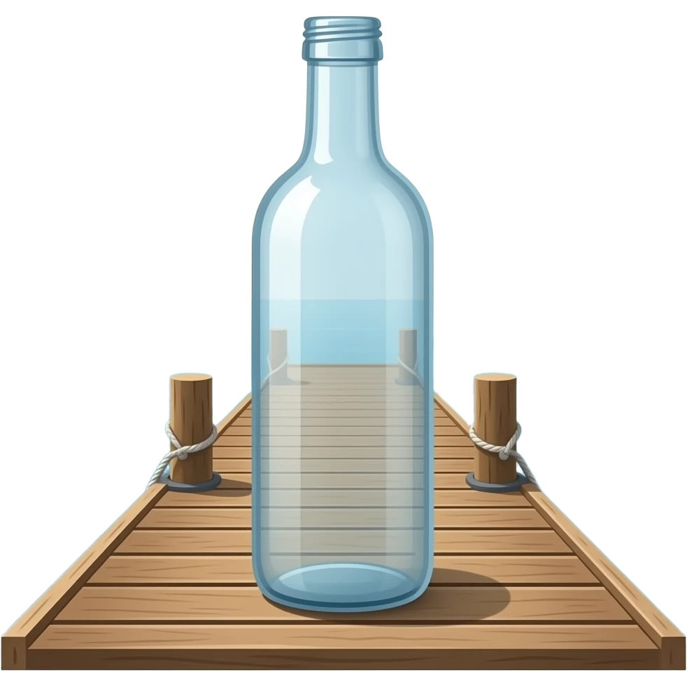 harbor bottle emoji