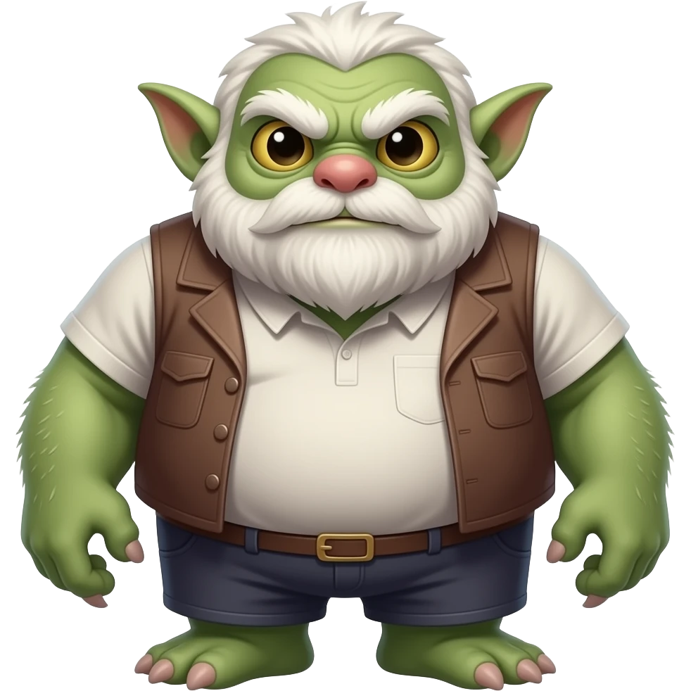 Fat gremlin emoji