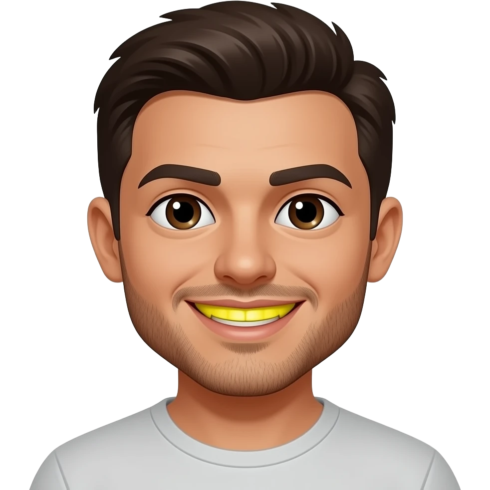 жолтые зубы emoji