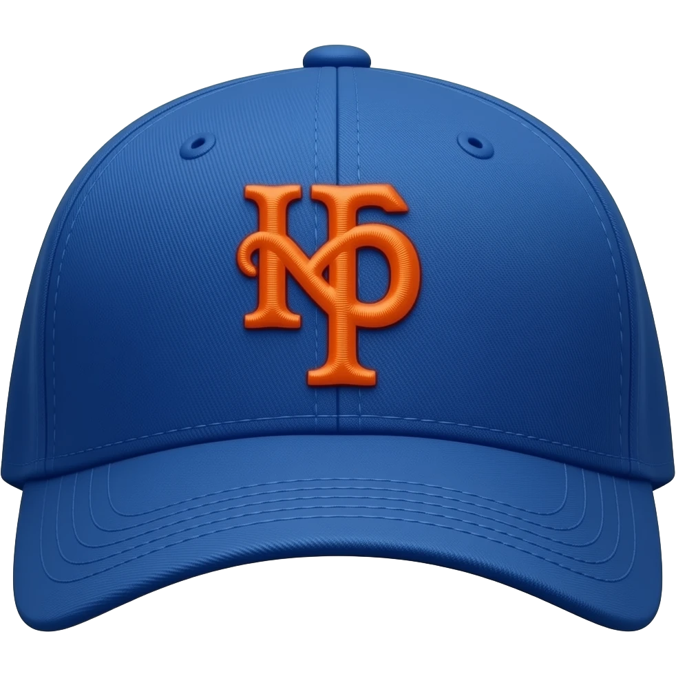 Mets baseball hat emoji