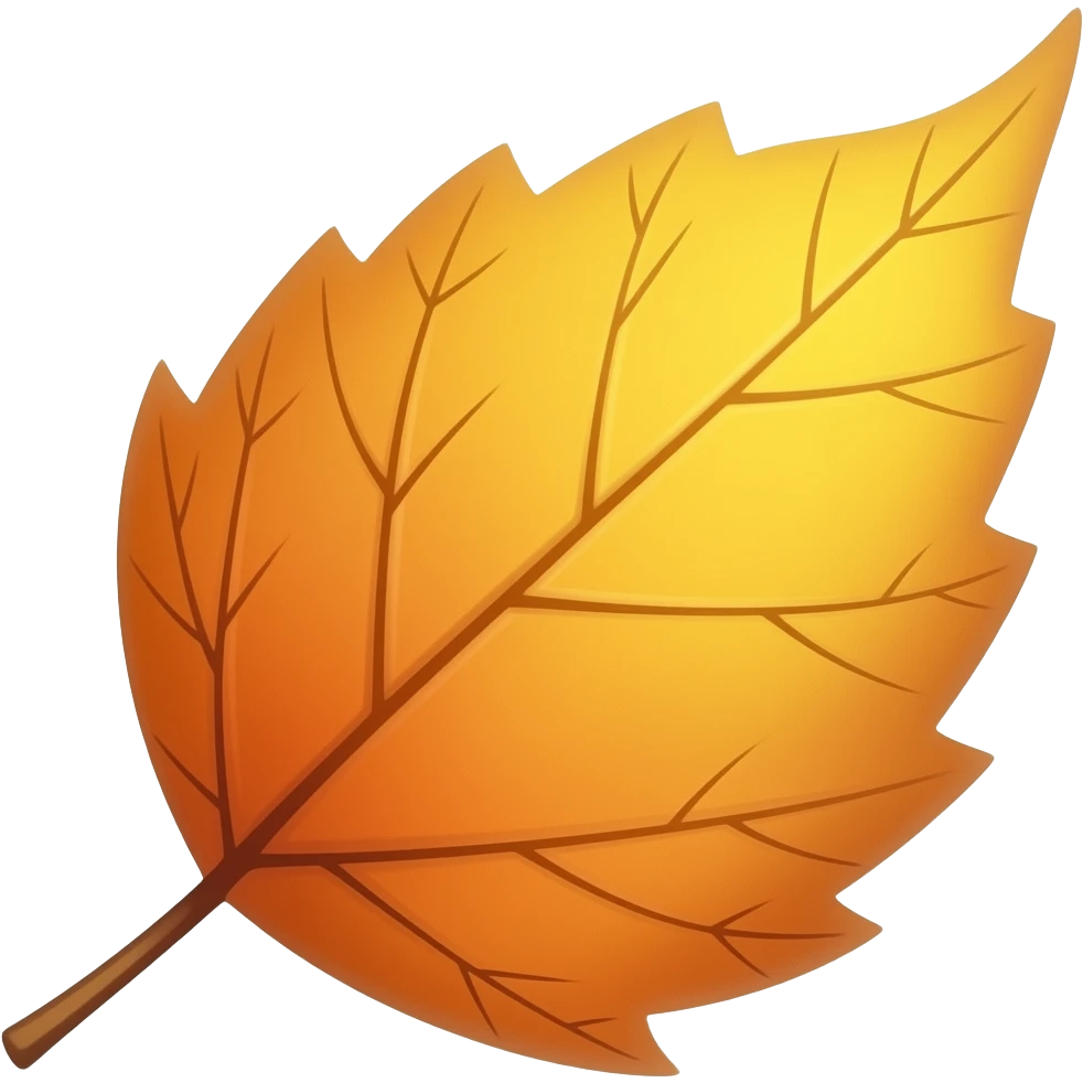 Fall Autumn Leaves emoji