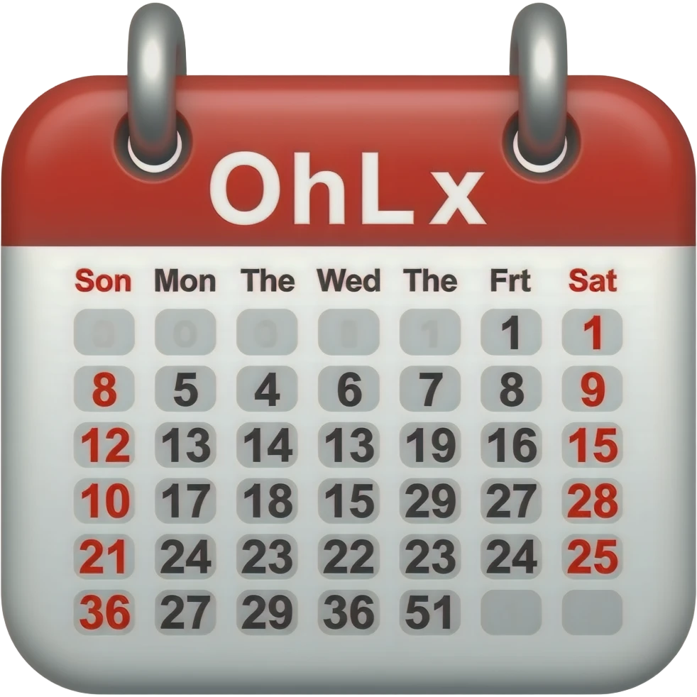 calendar emoji