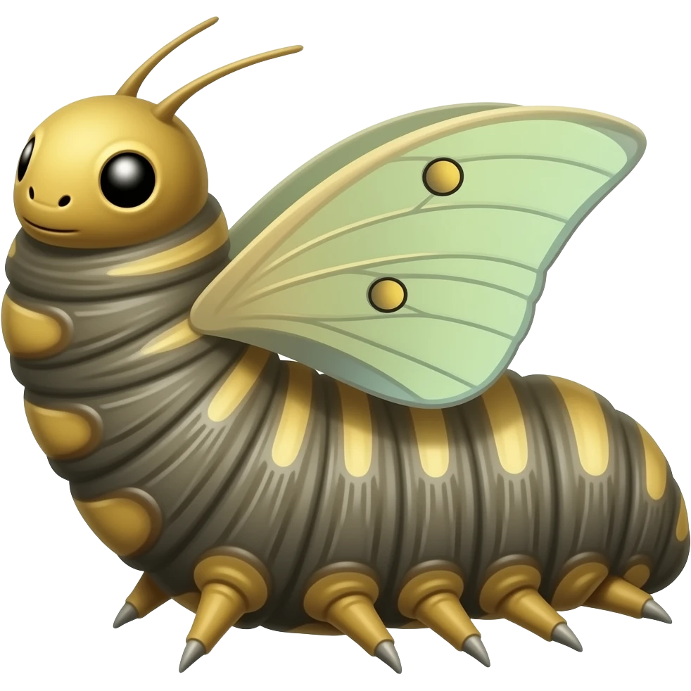 Mothra larva emoji