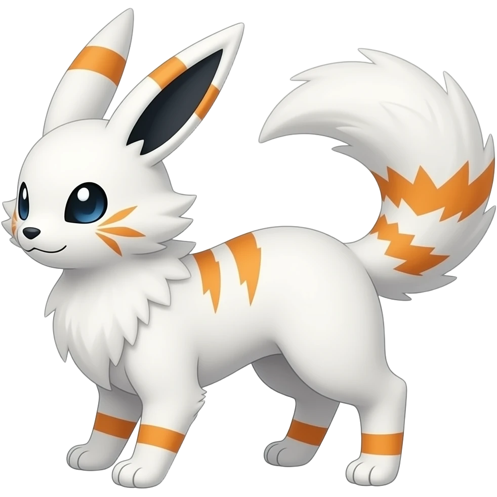 Minccino-Furret-Zeraora-Fakémon-fusion-hybrid emoji