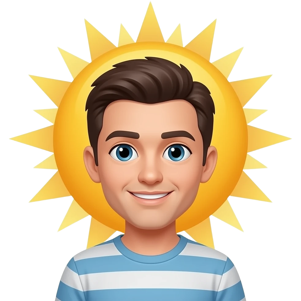 همین که هست باشه یدونه خورشید هم پشتش باشه emoji