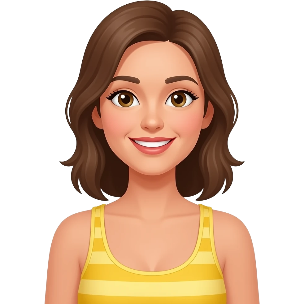선크림 바르는 여자 emoji