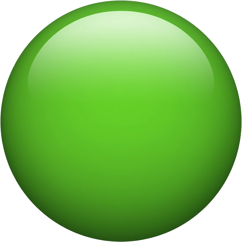 green circle emoji