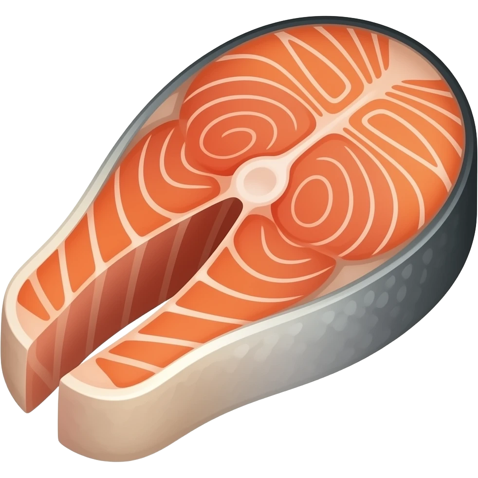 salmon steak emoji