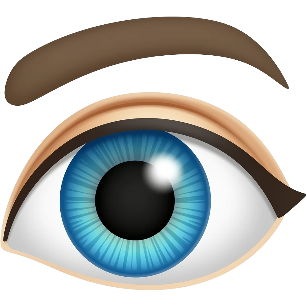 Eyes turning to the left emoji
