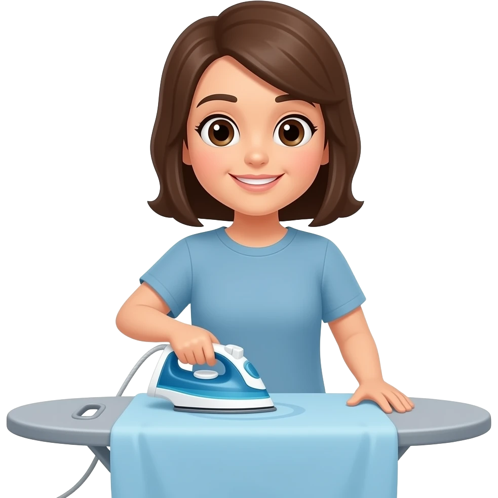 ironing emoji