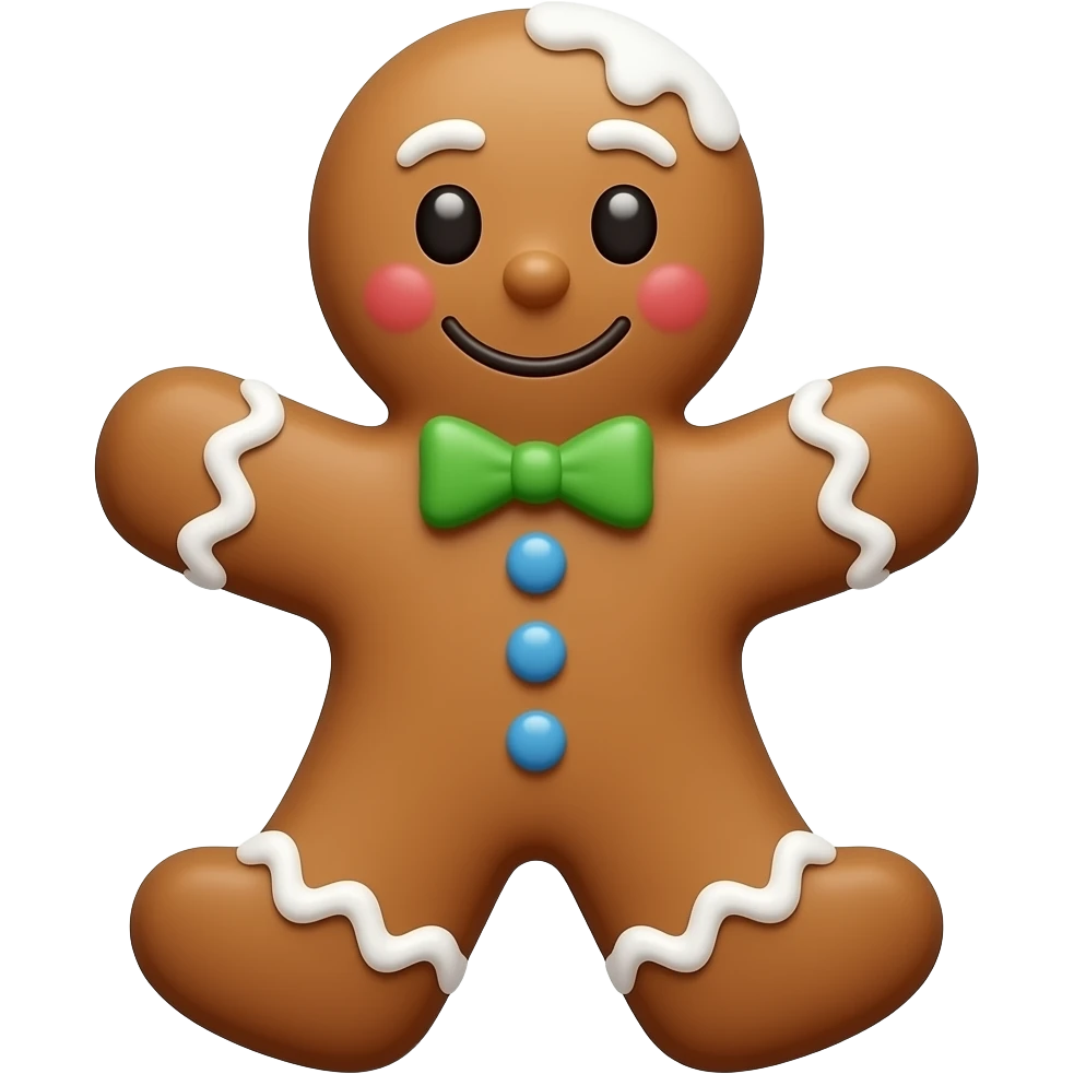 Имбирный пряник (не человечек) emoji