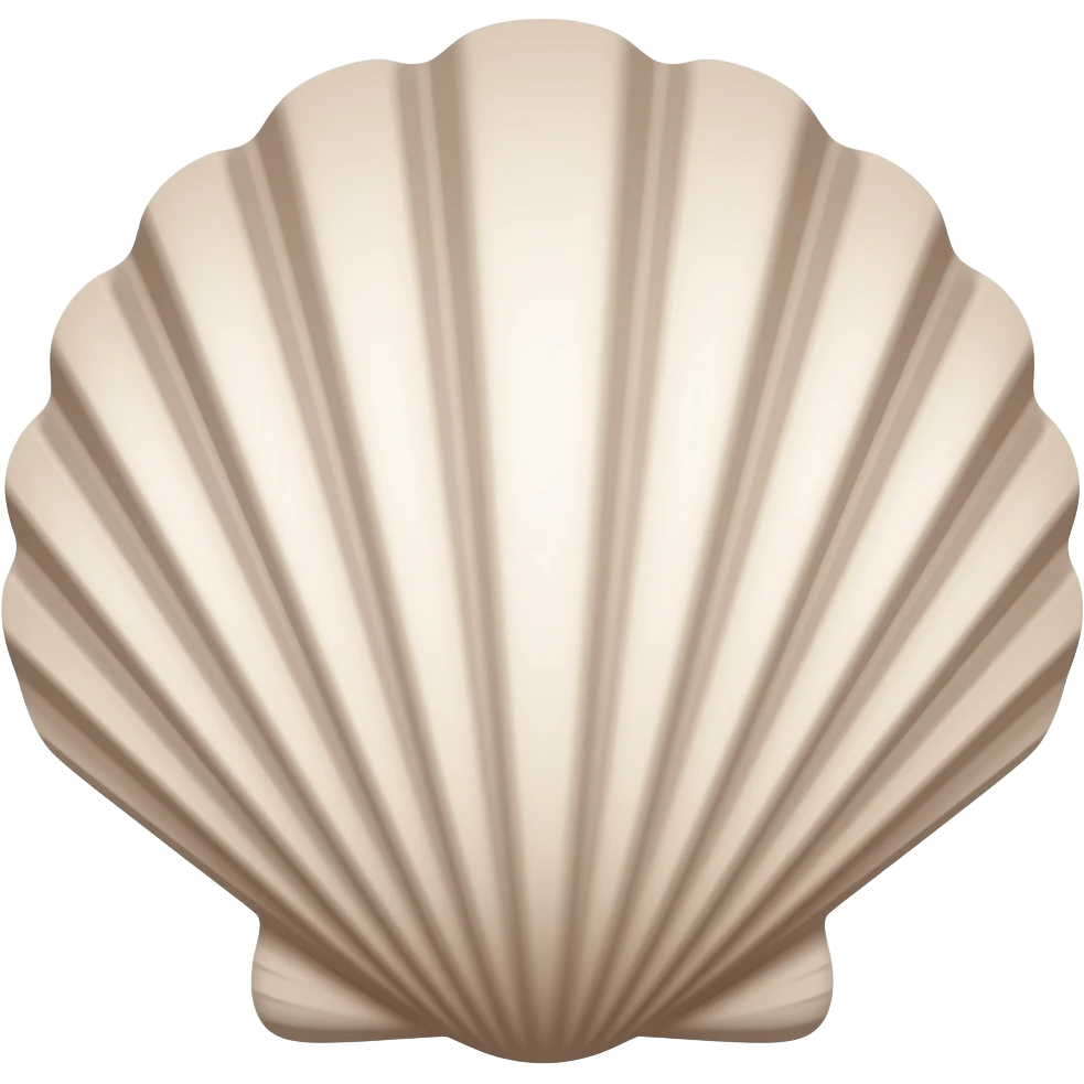 Sea shell emoji