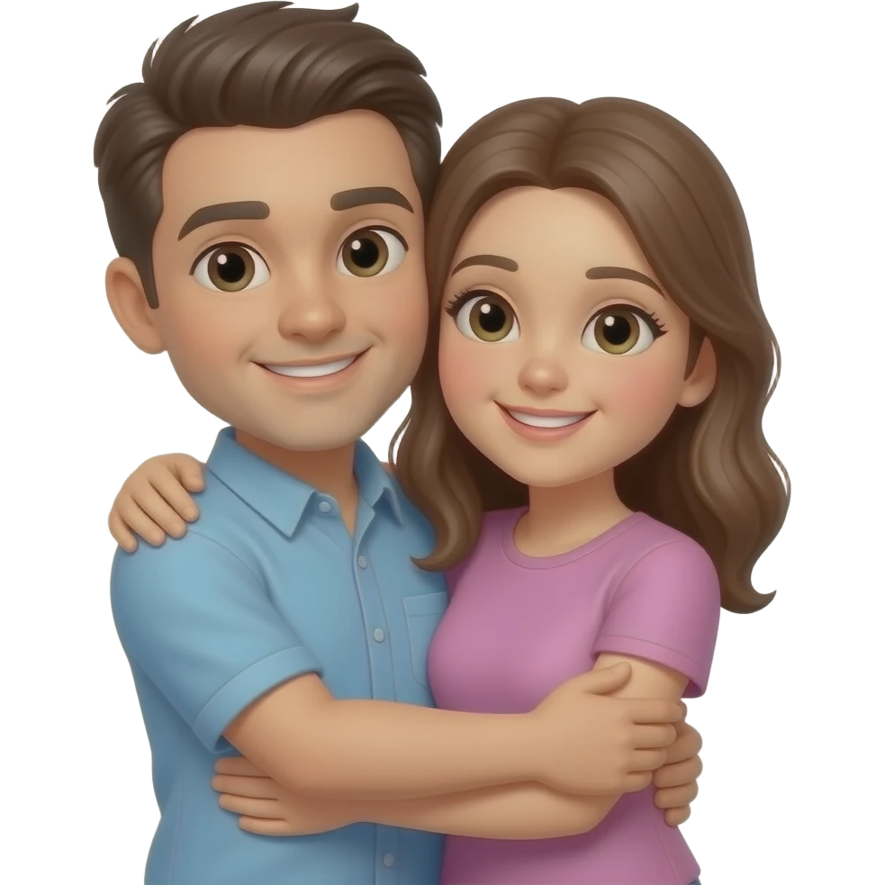 Hugging emoji