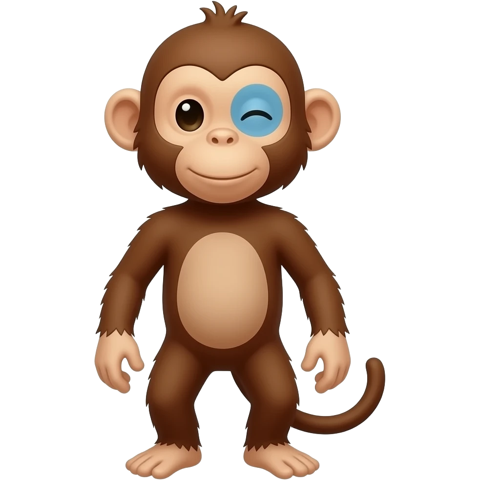 Monkey dont see emoji
