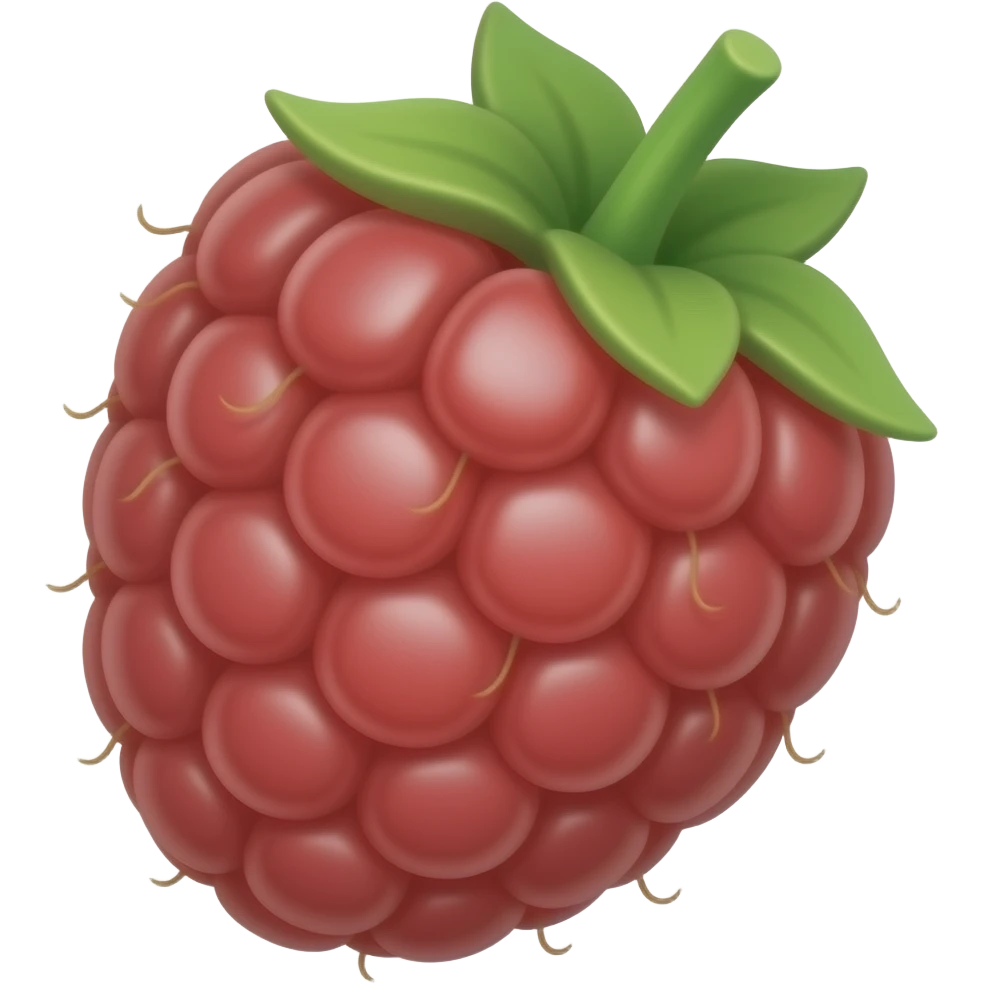 Raspberry emoji