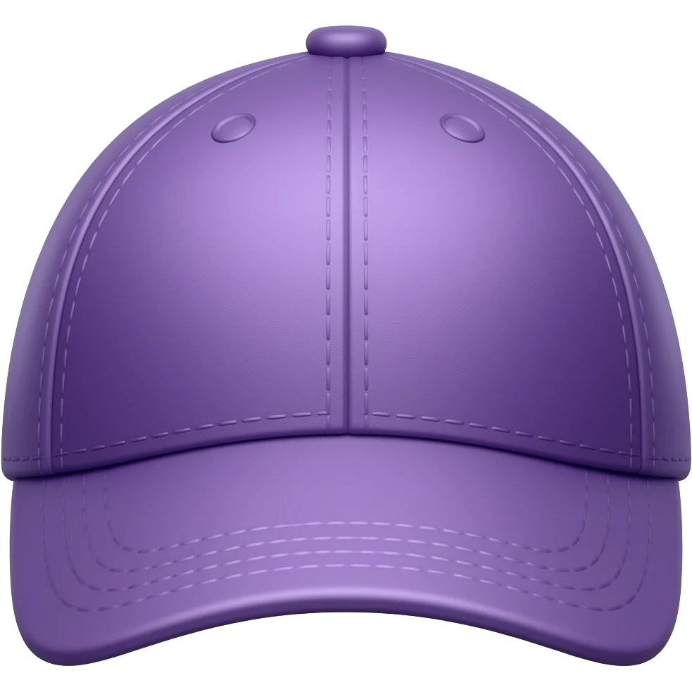 Purple cap emoji