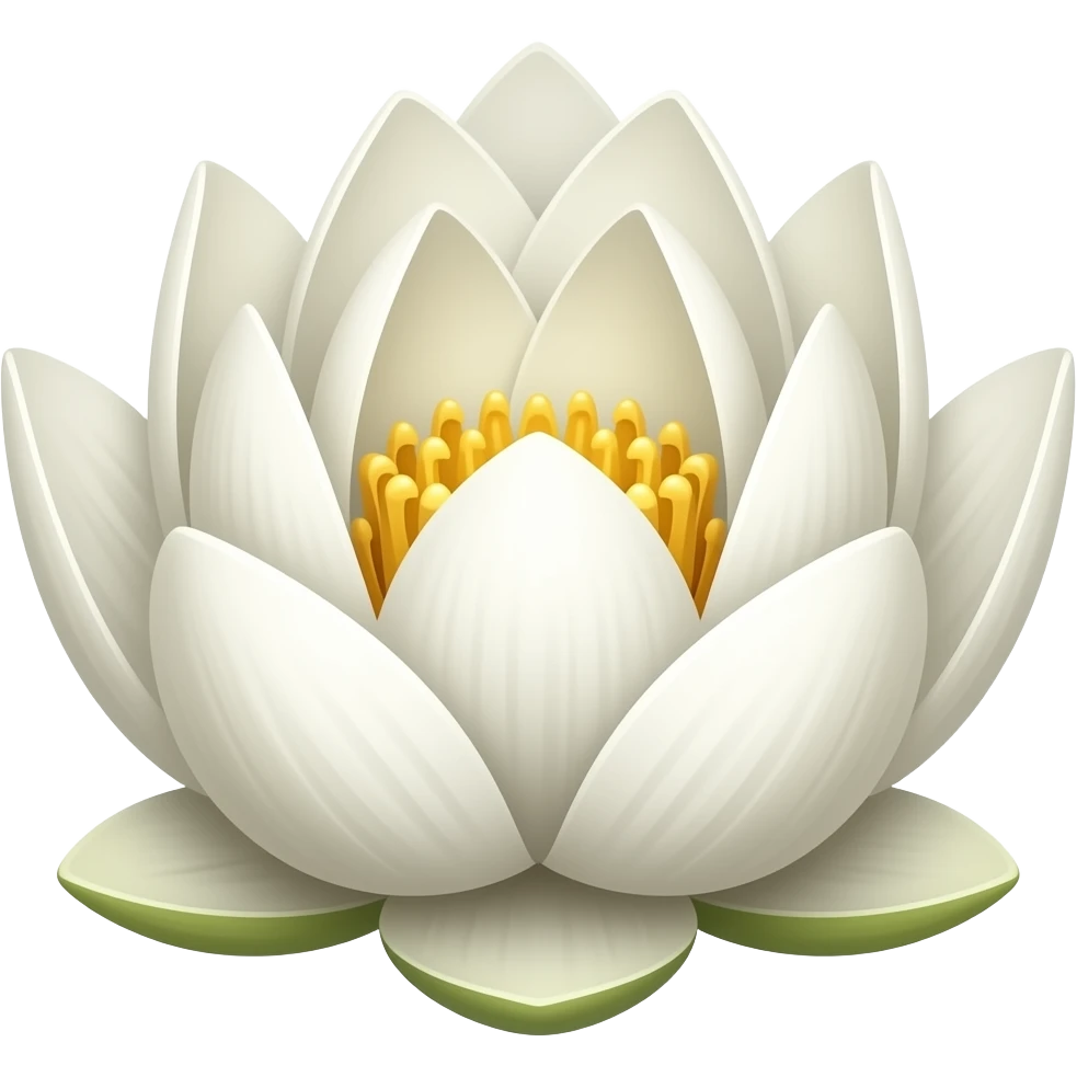 Light lotus emoji