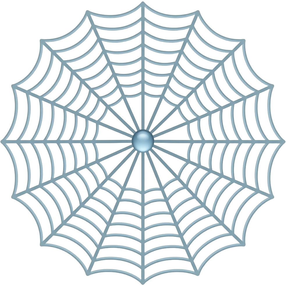 spiderweb emoji
