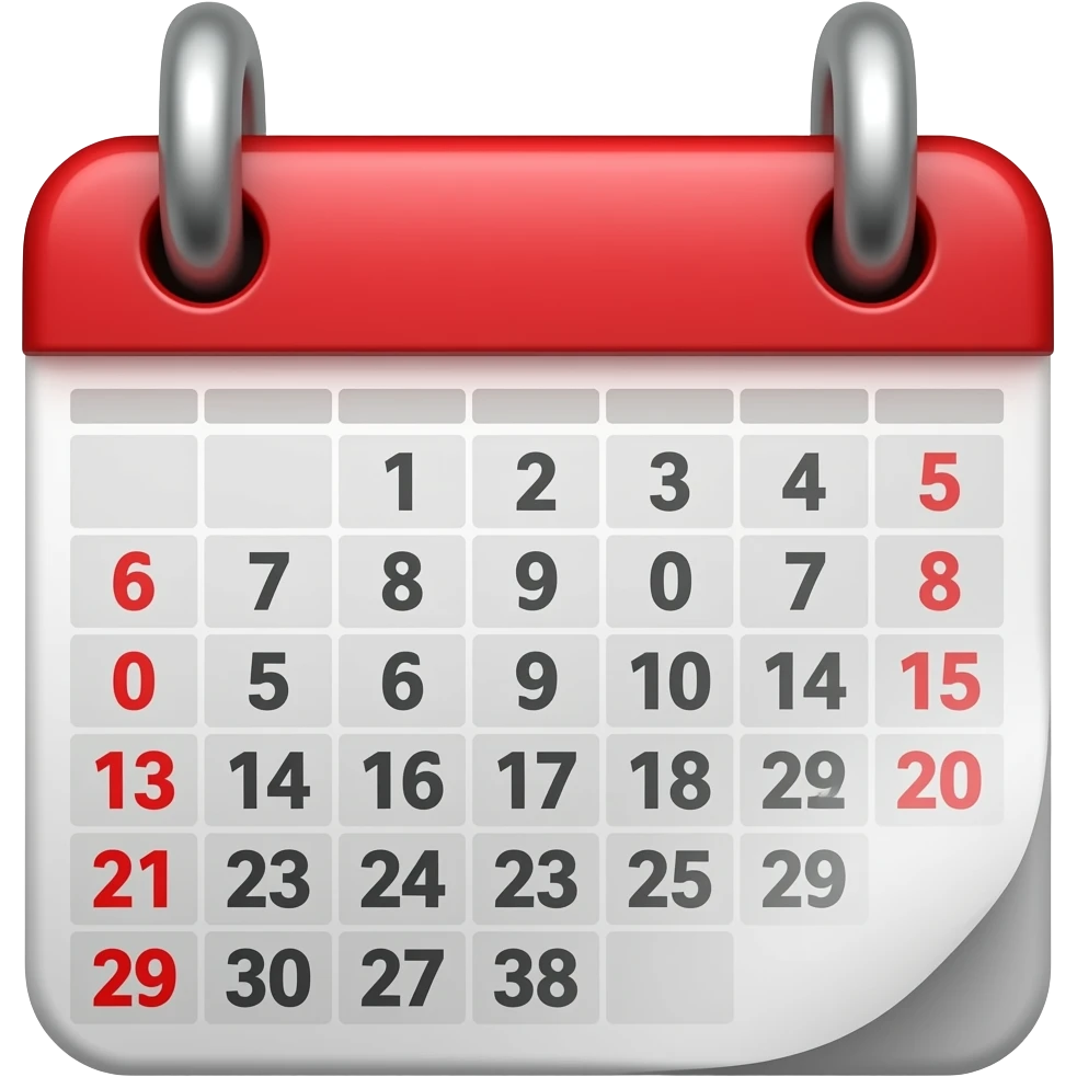 calendar emoji