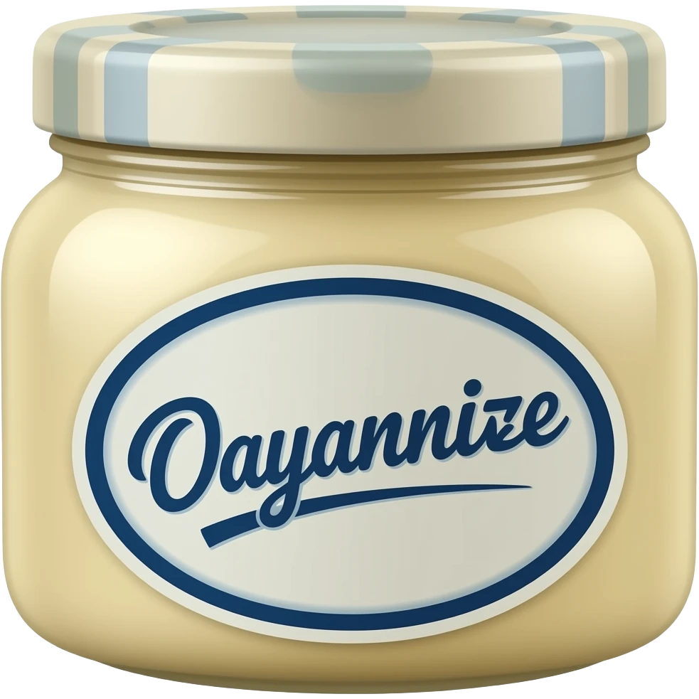Mayonnaise jar emoji