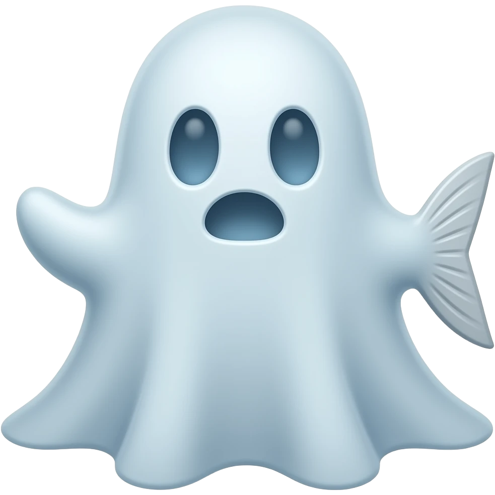 GHOST FISH emoji