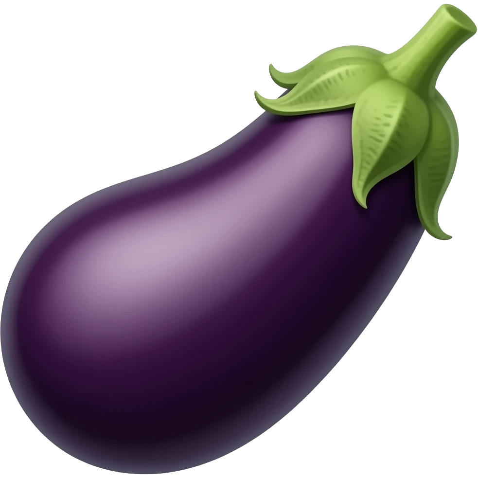Eggplant emoji