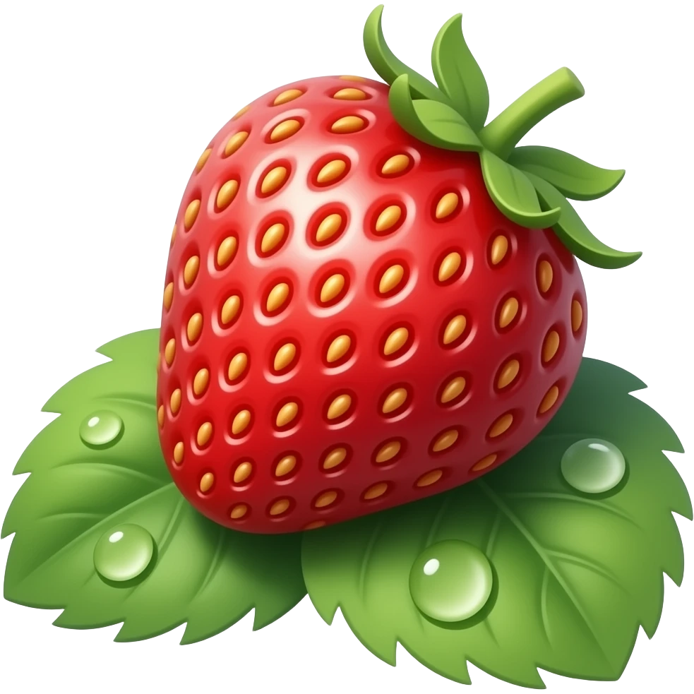 strawberry emoji