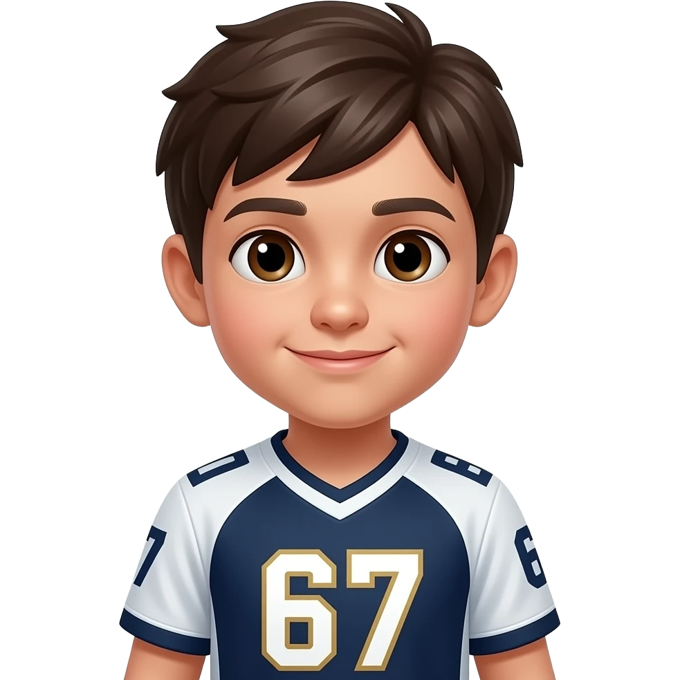 67 kid emoji