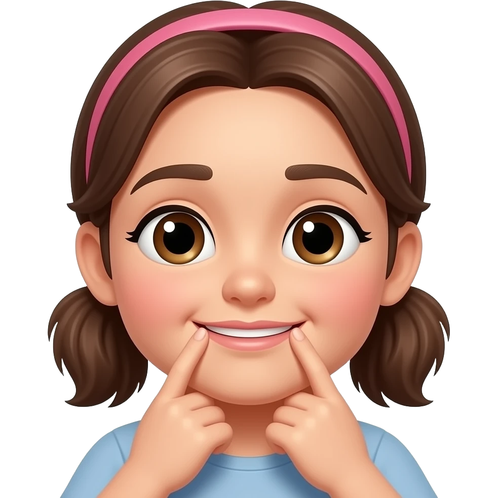 choking my own neck with my hands make it a girl emoji