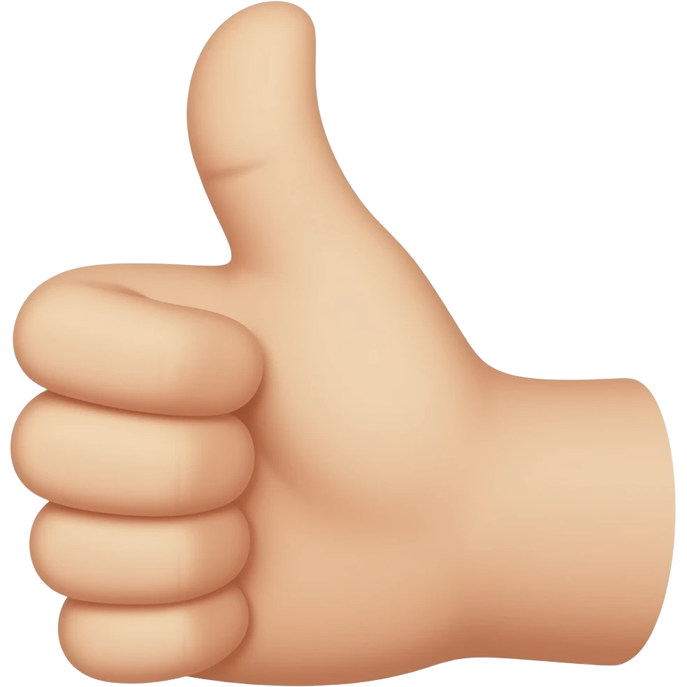 зверху палець вказує emoji