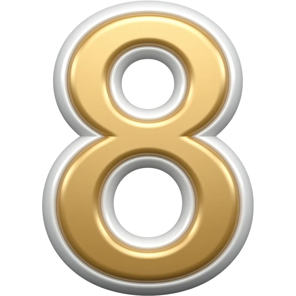 8 emoji