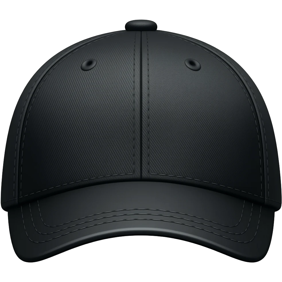 black flat  CAP emoji