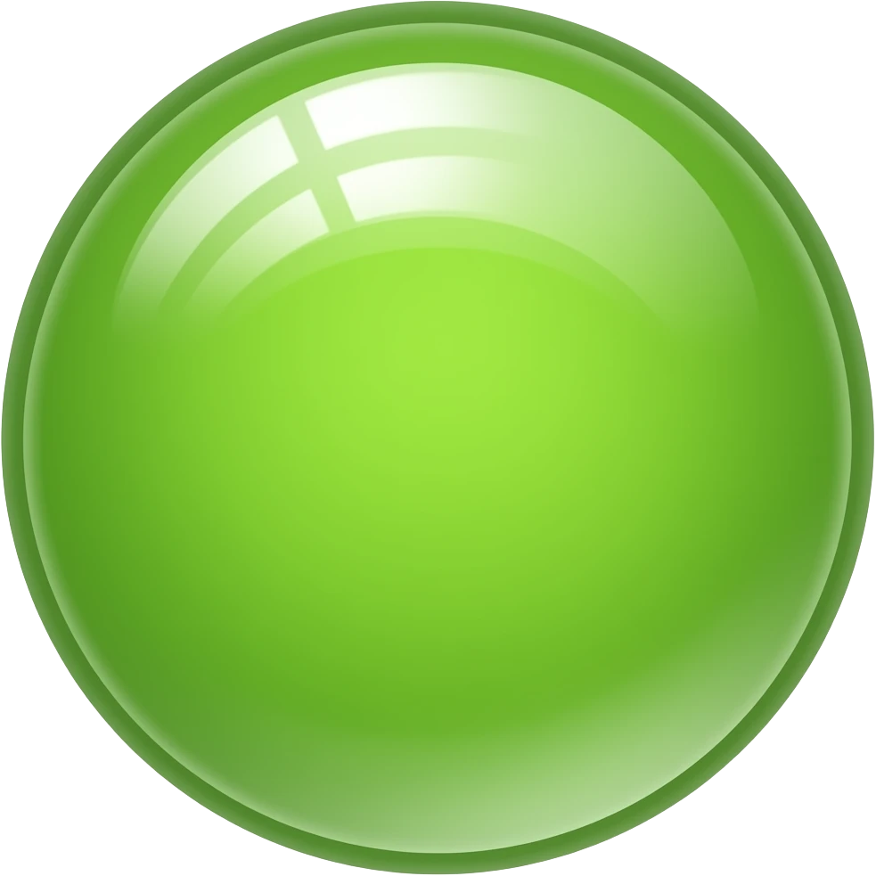 Green Acid bubble emoji