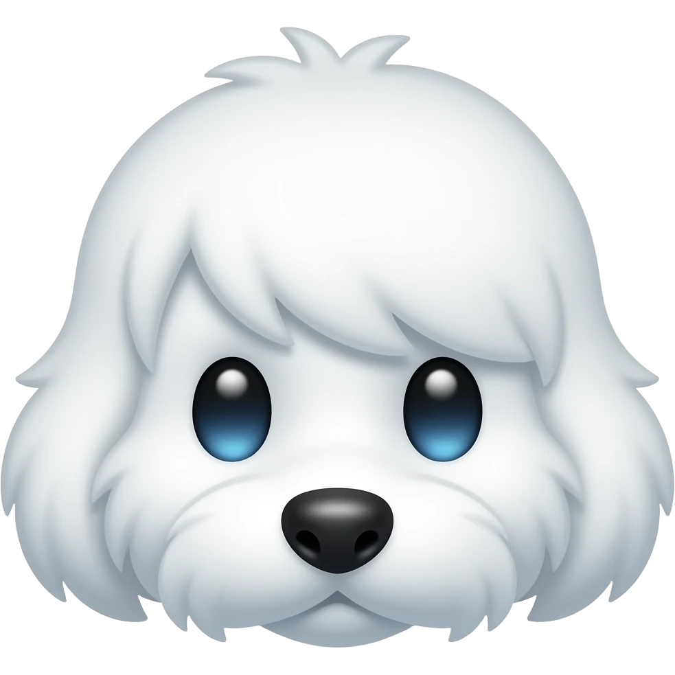 Whisk white cute emoji