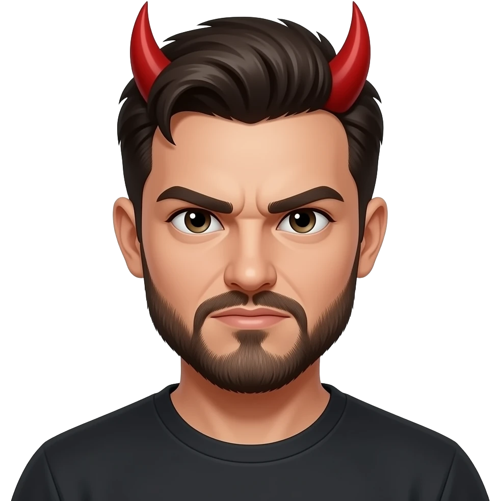 Devilish attitude emoji